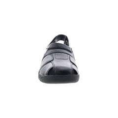 Drew Barcelona 47792-14 Mens Black Leather Strap Sport Sandals Shoes