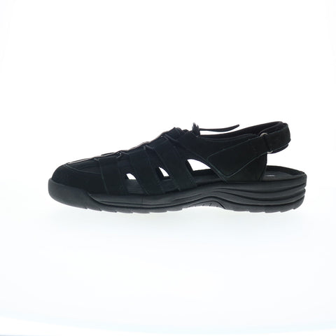 Drew Hamilton 47708-15 Mens Black Extra Extra Wide 6E Sport Sandals Shoes