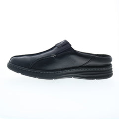 Drew Jackson 47713-18 Mens Black Wide Loafers & Slip Ons Casual Shoes