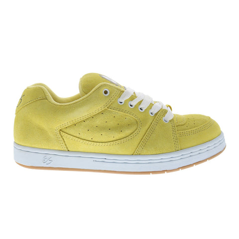 ES Accel OG X Eggcell Mens Yellow Suede Skate Inspired Sneakers Shoes