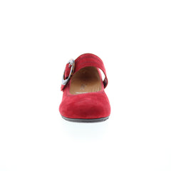 Gabor 54-168-15 Womens Red Hook & Loop Mary Jane Flats Shoes
