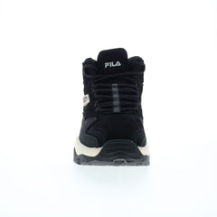 Fila Ranger Boot 5HM01850-021 Womens Black Leather Lace Up Casual Dress Boots