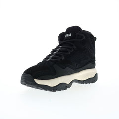 Fila Ranger Boot 5HM01850-021 Womens Black Leather Lace Up Casual Dress Boots
