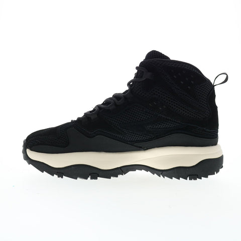 Fila Ranger Boot 5HM01850-021 Womens Black Leather Lace Up Casual Dress Boots