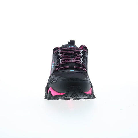 Fila Oakmont Trail 5JM01906-965 Womens Black Leather Athletic Hiking Shoes