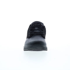 Fila Memory Layers Slip Resistant Womens Black Synthetic Athletic Work Shoes