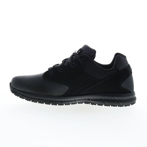 Fila Memory Layers Slip Resistant Womens Black Synthetic Athletic Work Shoes
