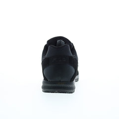 Fila Memory Layers Slip Resistant Womens Black Synthetic Athletic Work Shoes