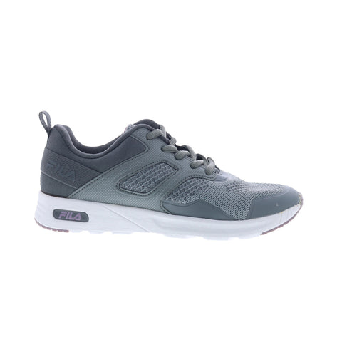 Fila Memory Frame V6 5RM00529-258 Womens Gray Mesh Athletic Running Shoes
