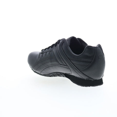 Fila Memory Elleray 5 Slip Resistant Womens Black Athletic Work Shoes