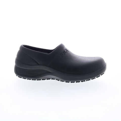 Fila Galvanize Slip Resistant 5SLW5005-001 Womens Black Athletic Work Shoes