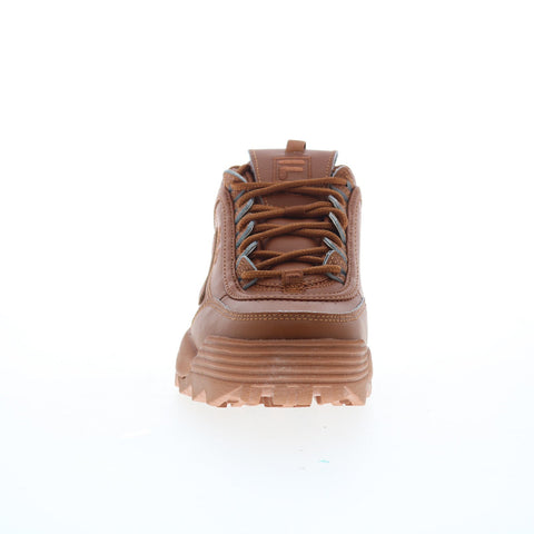 Fila Disruptor II Premium 5XM01807-200 Womens Brown Lifestyle Sneakers Shoes