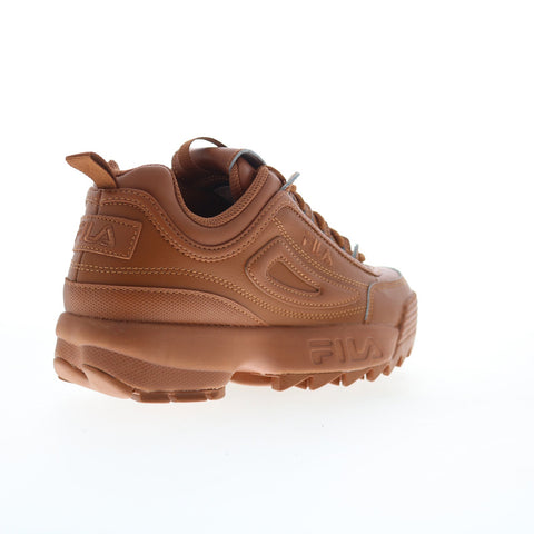 Fila Disruptor II Premium 5XM01807-200 Womens Brown Lifestyle Sneakers Shoes