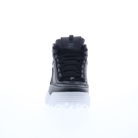 Fila Disruptor II Mid 5XM02360-013 Womens Black Lifestyle Sneakers Shoes