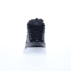 Fila Disruptor II Mid 5XM02360-013 Womens Black Lifestyle Sneakers Shoes