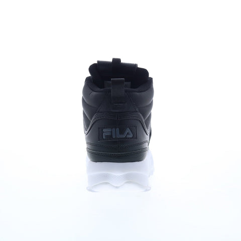 Fila Disruptor II Mid 5XM02360-013 Womens Black Lifestyle Sneakers Shoes