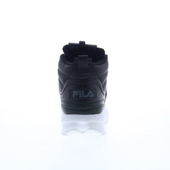 Fila Disruptor II Mid 5XM02360-013 Womens Black Lifestyle Sneakers Shoes