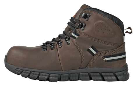 Hoss Ticker Composite Toe Waterproof 60267 Mens Brown Leather Work Boots