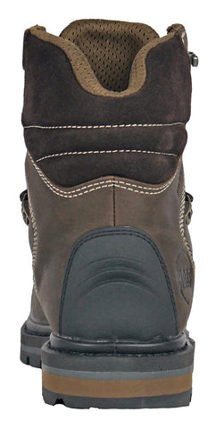 Hoss Hog Composite Toe Waterproof 60690 Mens Brown Leather Work Boots