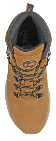 Hoss Ticker Composite Toe Waterproof 60877 Mens Brown Wide Nubuck Work Boots