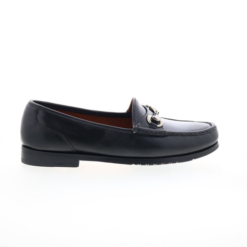 T.B. Phelps La Salle 616-21 Mens Black Wide Loafers & Slip Ons Casual Shoes