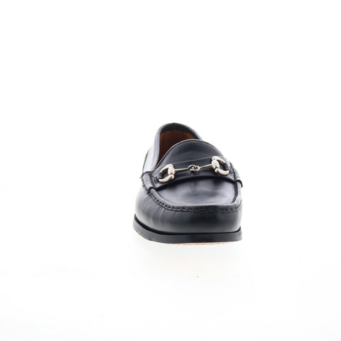 T.B. Phelps La Salle 616-21 Mens Black Wide Loafers & Slip Ons Casual Shoes
