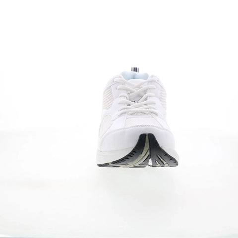 Footsaver by Drew Spades 90805-C4 Mens White Oxfords & Lace Ups Casual Shoes