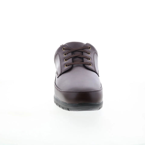 Footsaver by Drew Pinochle 90895-P2 Mens Brown Wide Oxfords Casual Shoes