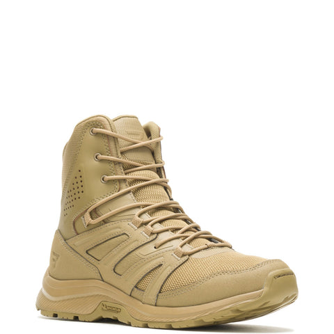 Bates Rallyforce Tall Zip E04161 Mens Beige Mesh Lace Up Tactical Boots