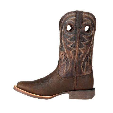 Durango Rebel Pro  DDB0264 Mens Brown Leather Slip On Cowboy Western Boots
