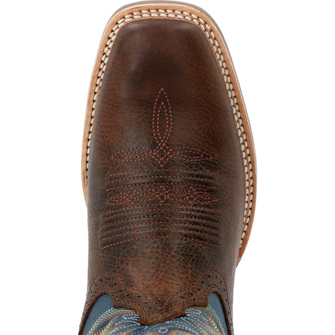 Durango Rebel Pro DDB0356 Mens Brown Wide Leather Slip On Cowboy Western Boots