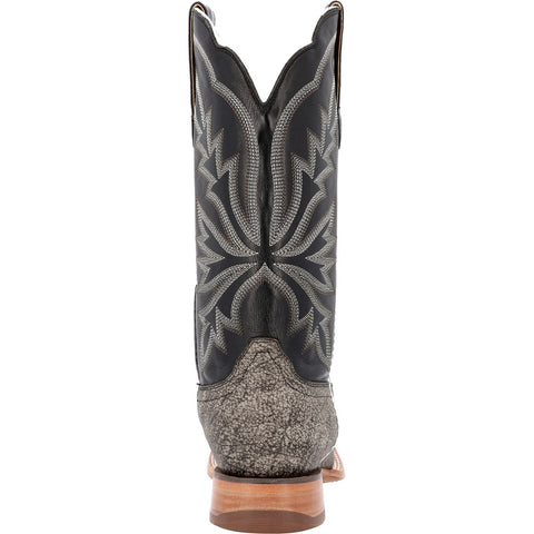 Durango Arena Pro Exotics DDB0436 Mens Gray Wide Leather Western Boots