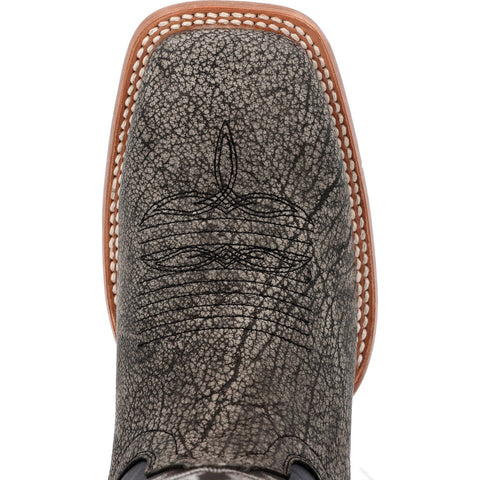 Durango Arena Pro Exotics DDB0436 Mens Gray Wide Leather Western Boots