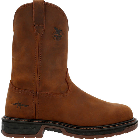 Georgia Carbo-Tec LT GB00495 Mens Brown Wide Leather Work & Safety Boots