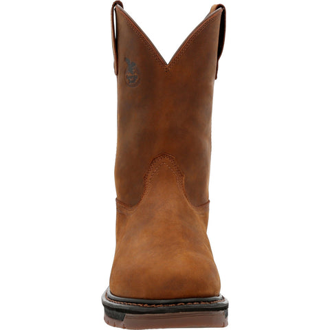 Georgia Carbo-Tec LT GB00495 Mens Brown Wide Leather Work & Safety Boots