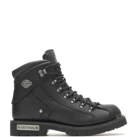 Harley-Davidson Electron 7.5" D96017 Mens Black Leather Motorcycle Boots