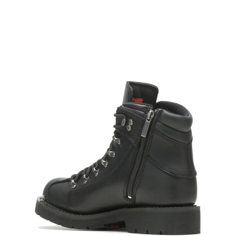 Harley-Davidson Electron 7.5" D96017 Mens Black Leather Motorcycle Boots