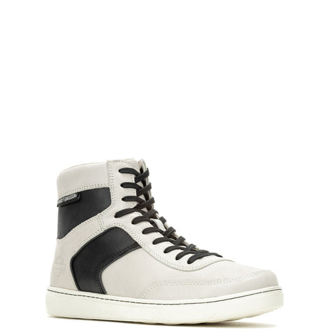 Harley-Davidson Grady Ride D96302 Mens White Lifestyle Sneakers Shoes