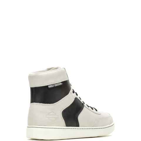 Harley-Davidson Grady Ride D96302 Mens White Lifestyle Sneakers Shoes