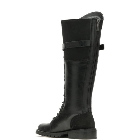 Harley-Davidson Bradner Lace D87261 Womens Black Leather Motorcycle Boots