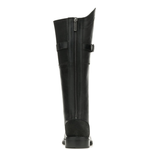 Harley-Davidson Bradner Lace D87261 Womens Black Leather Motorcycle Boots