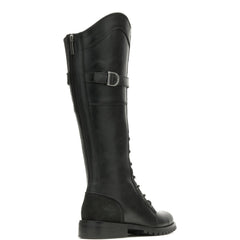 Harley-Davidson Bradner Lace D87261 Womens Black Leather Motorcycle Boots