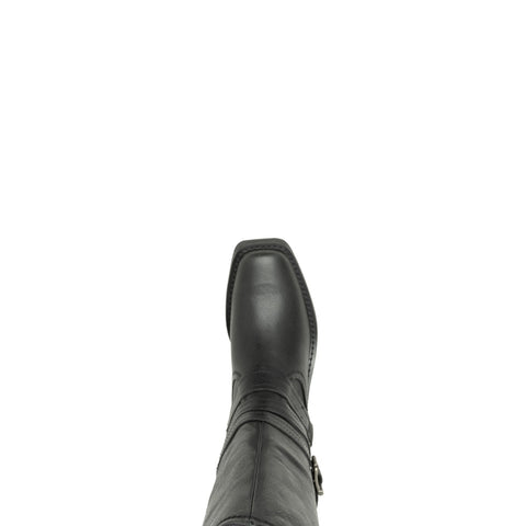 Harley-Davidson Dalis 11" D87264 Womens Black Leather Casual Dress Boots