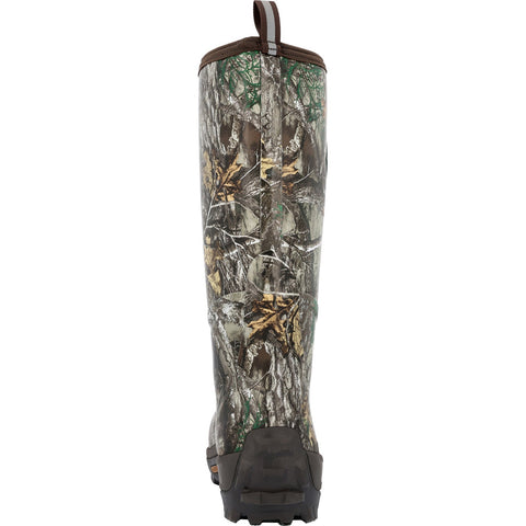 Original Muck Realtree Edge Wetland Pro Snake Certified Mens Gray Boots