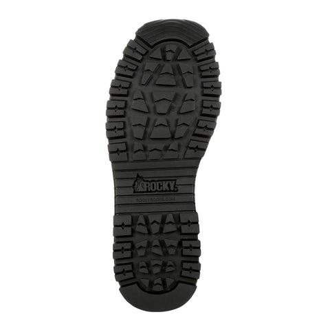 Rocky Portland 6" Size Zip Waterproof RKD0071 Mens Black Tactical Boots