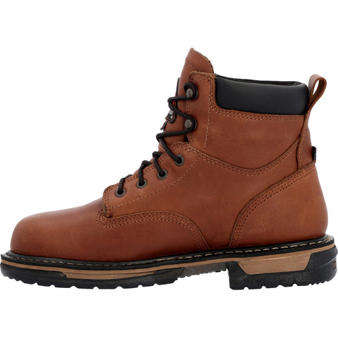 Rocky IronClad Waterproof RKK0361 Mens Brown Wide Leather Work & Safety Boots