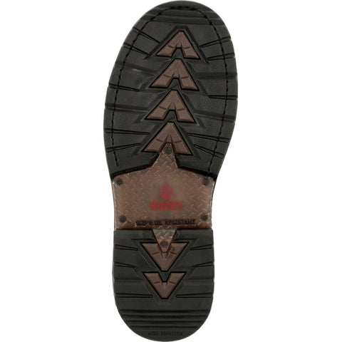 Rocky IronClad Waterproof RKK0361 Mens Brown Wide Leather Work & Safety Boots