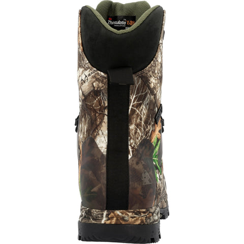 Rocky Realtree Edge Lynx 400G Insulated Mens Brown Wide Hunting Boots