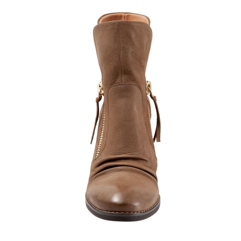 Softwalk Kendall S2054-069 Womens Brown Narrow Ankle & Booties Boots