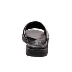 Softwalk Kara S2209-001 Womens Black Wide Leather Slides Sandals Shoes